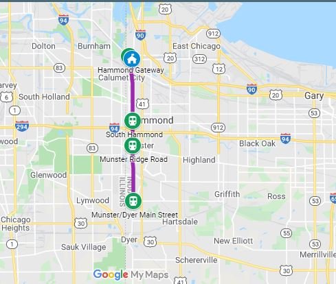 芝加哥城郊地铁线