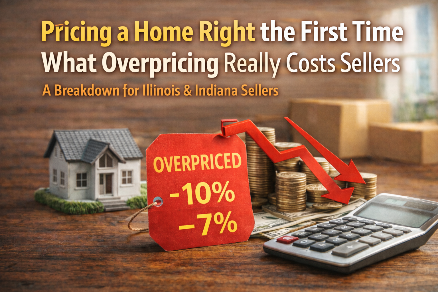 pricing strategy - why overpricing hurt home sellers in chicago, naperville, munster